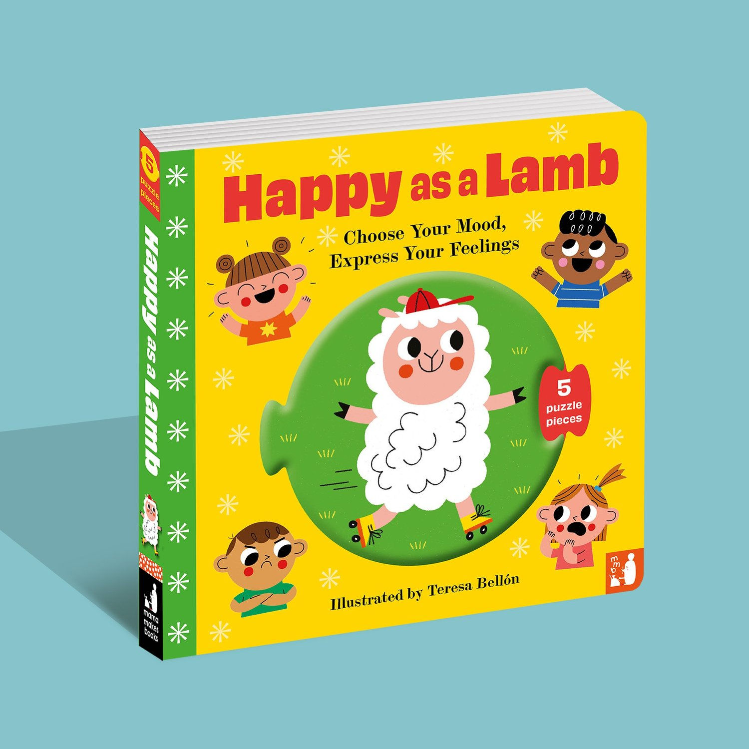 Mama Makes Books Happy as a Lamb