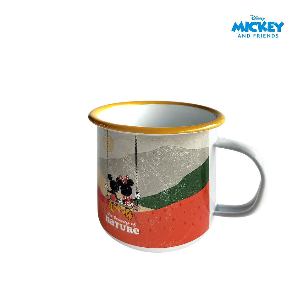 Thumbnail: Zippies Lab Disney Wanderlust Faux Vintage Enamel Mugs
