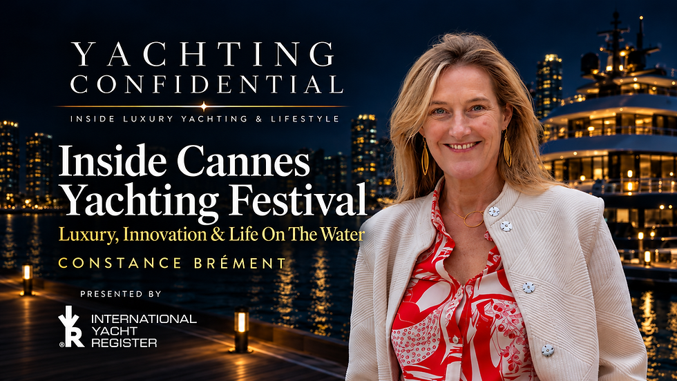 Constance Brément On Cannes Yachting Festival 2026 And The Future Of Luxury Boating