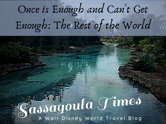 Once is Enough and Can't Get Enough: The Rest of the World