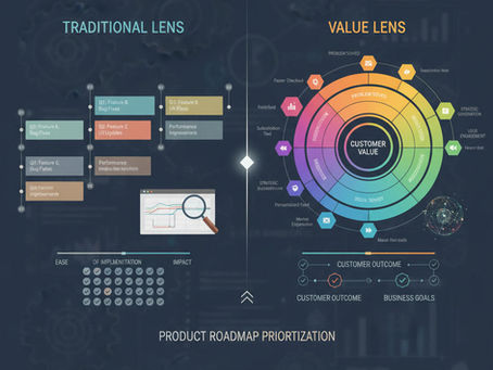 Value-Based Product Roadmap Prioritization in AI & SAAS