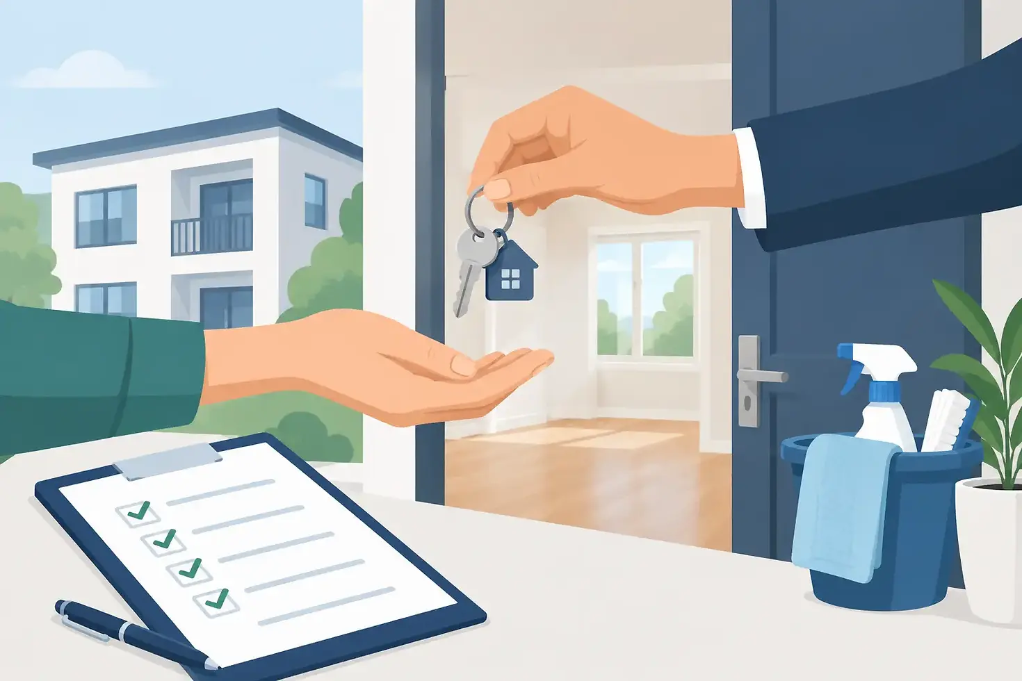 Rental Property Rekey Example: Turnover Plan