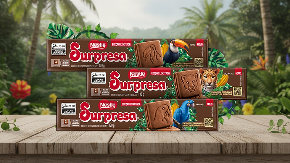 BOLACHA SURPRESA NESTLÉ