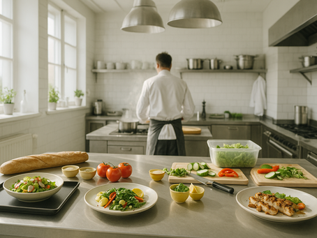 Cozinha de restaurante