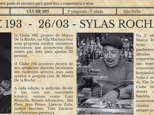 Clube 193 recebe Sylas Rocha em edição exclusiva de coquetelaria na Vila Mariana