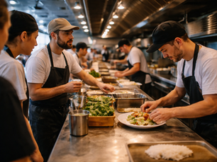 Clima emocional organizado vira consistência no prato