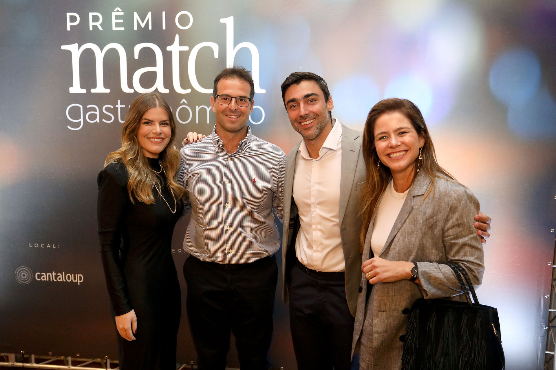 Vencedores da premiação do Match Gastronômico