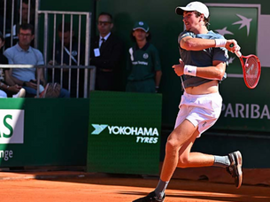 João Fonseca perde para Zverev, nº 3 do ranking, e é eliminado em Monte Carlo