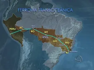 Brasil e China firmam parceria que prevê ferrovia ligando Atlântico e Pacífico