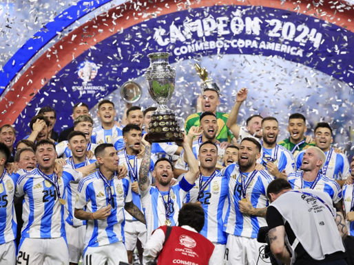 Após 124 minutos, Argentina conquista Copa América 2024 e se torna a maior campeã da história