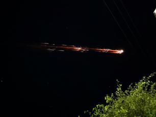 Meteoro ilumina o céu e é visto em vários estados do Nordeste