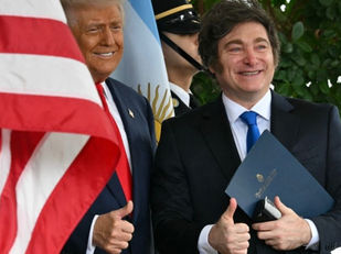 ‘Trump está redesenhando a ordem mundial’, afirma Milei