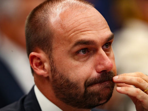 Eduardo Bolsonaro afirma que viagem de senadores aos EUA é ‘desrespeitosa’ e ‘destinada ao insucesso’