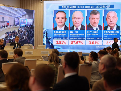 Putin é reeleito presidente da Rússia e se garante no poder por pelo menos mais seis anos