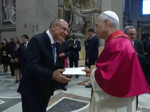 Papa Leão XIV recebeu convite para COP30 “com muita simpatia”, diz Alckmin