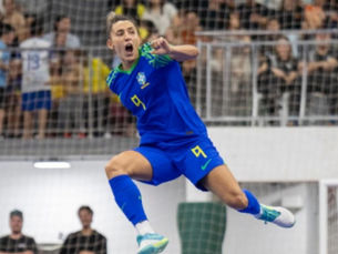 Seleção Feminina de Futsal vence Colômbia por 5 a 2; equipes voltam a se enfrentar na final no domingo