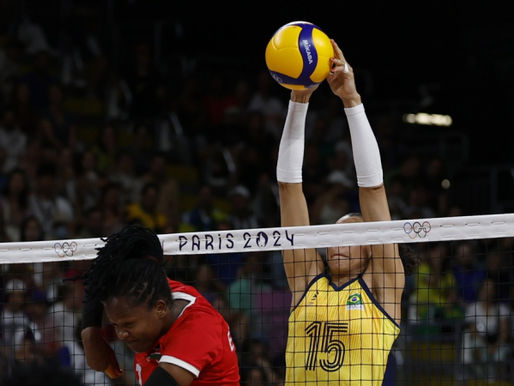 Seleção feminina de vôlei supera Quênia em primeiro jogo nas Olimpíadas de Paris 2024
