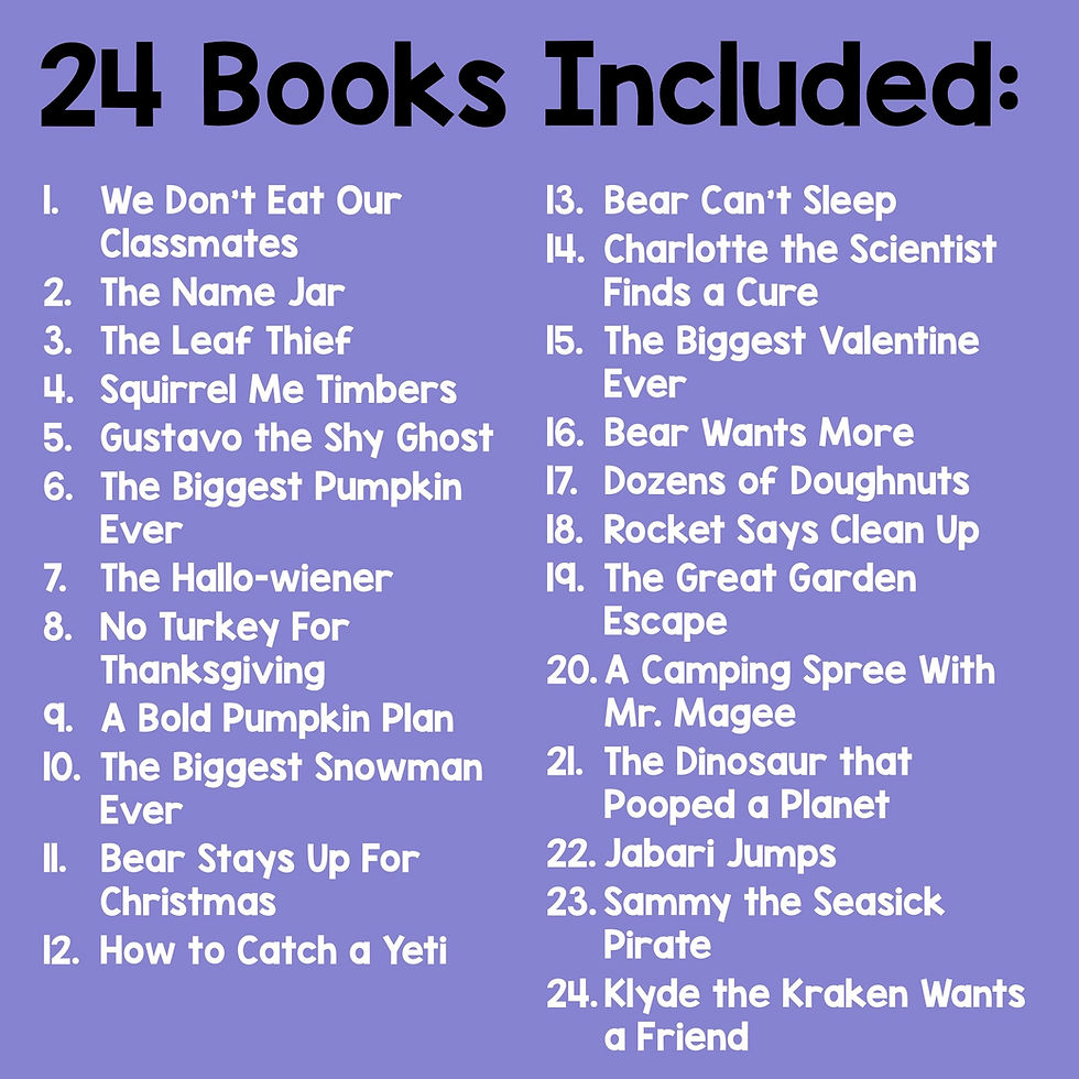 Thumbnail: Narrative Activities Bundle 2