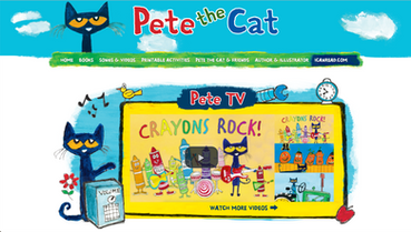 Pete the Cat™ Activities in Speech Therapy 