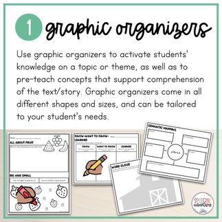 example of graphic organizers