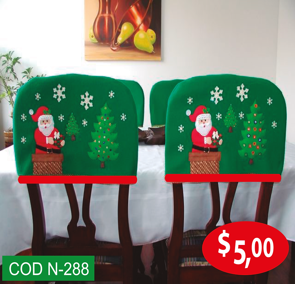 cubresilla verde navidad