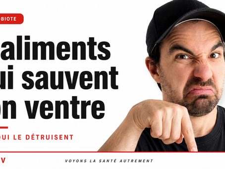 yohann ménard, 5 aliments qui sauvent ton ventre