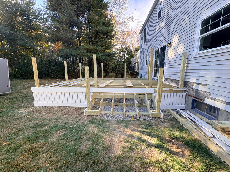 Composite Deck Framing