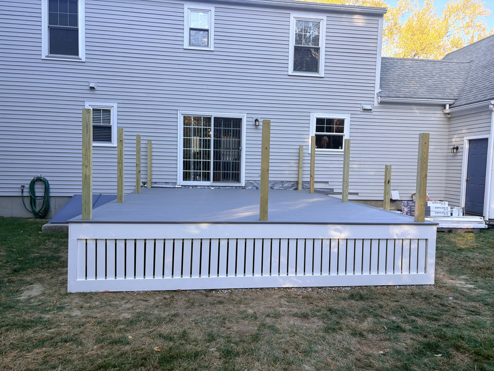 Composite Deck Framing