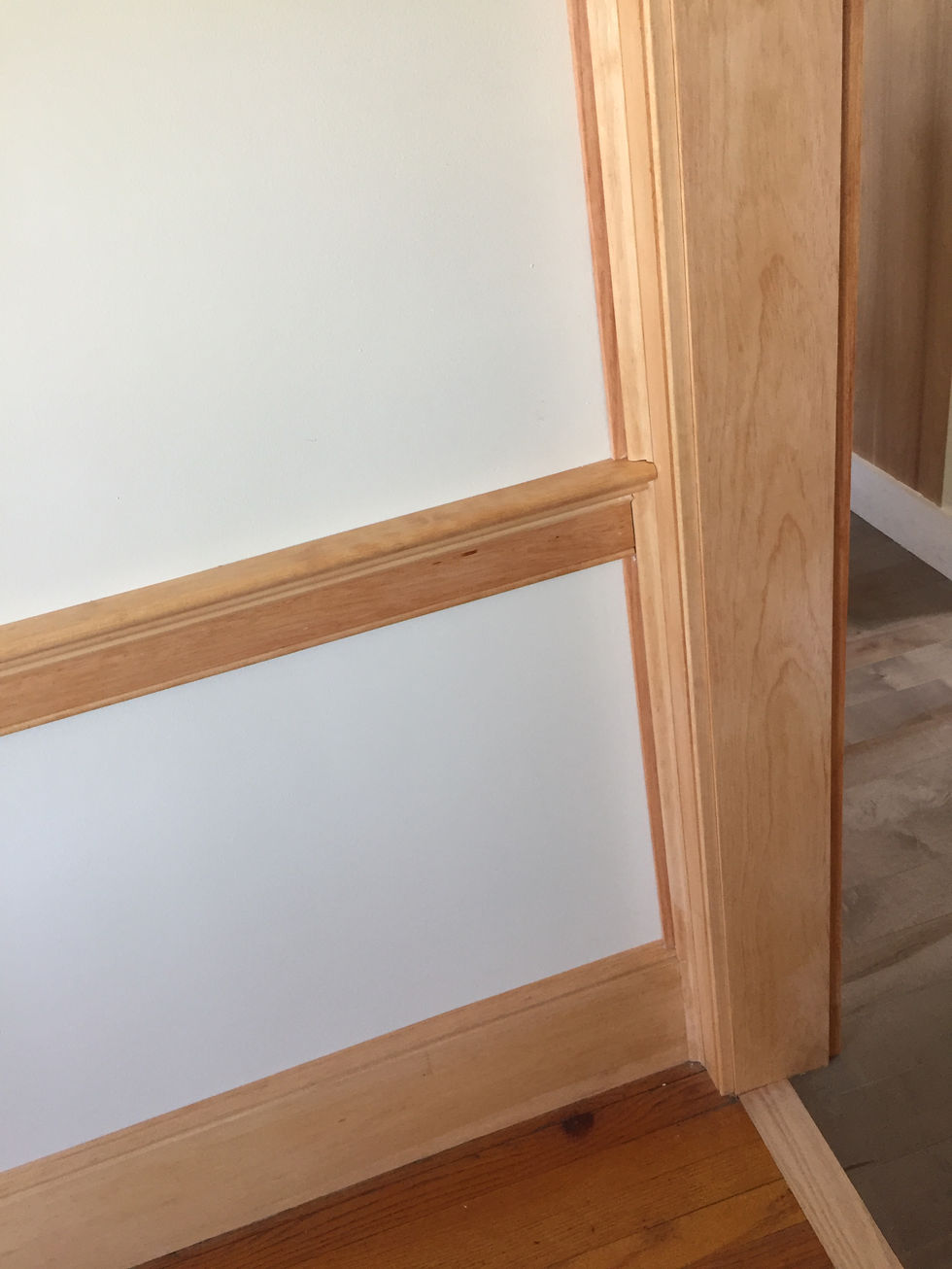 Custom interior trim millwork