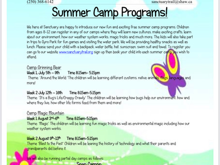 Summer Camps!
