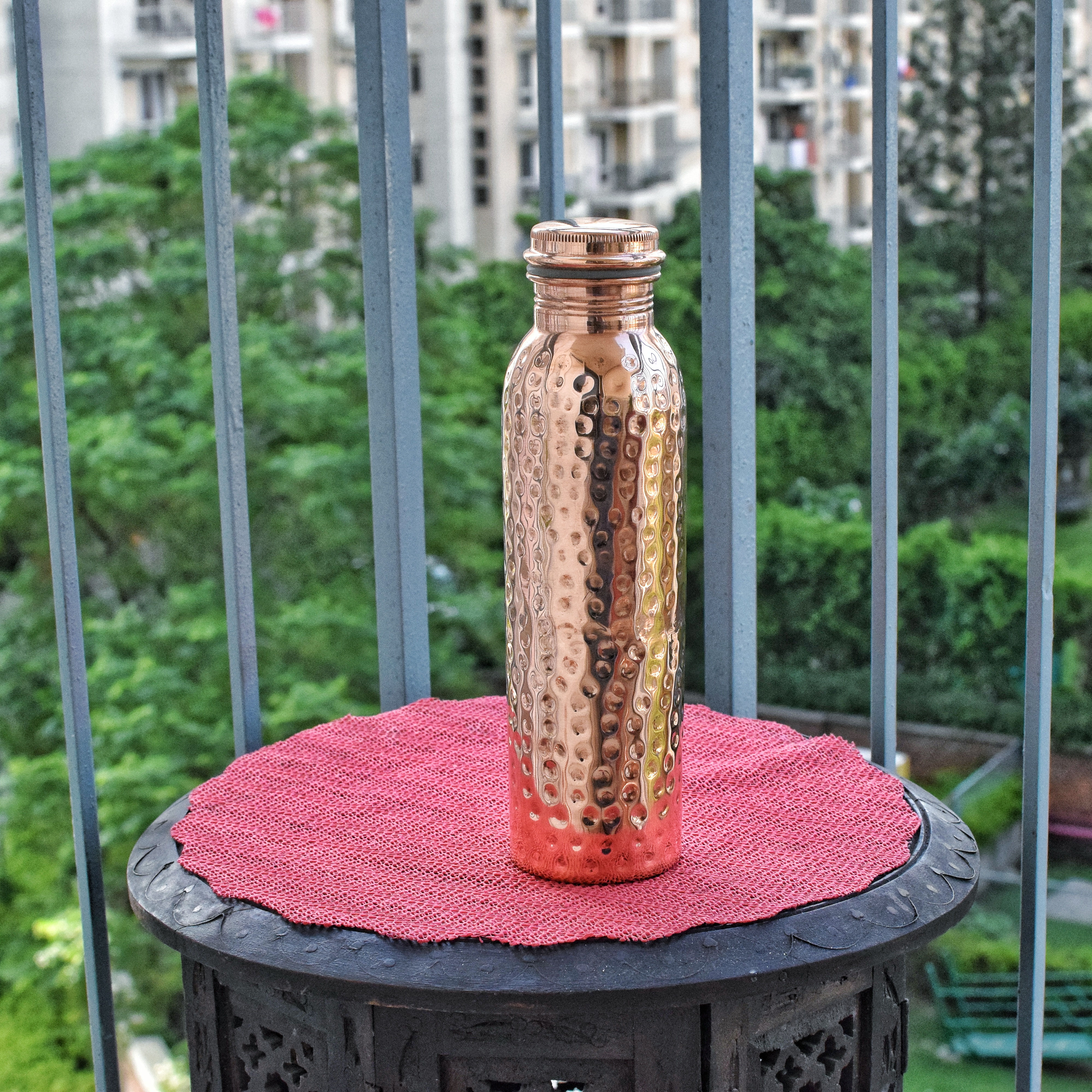 Frestol Copper Hammered Bottle - 950 ml