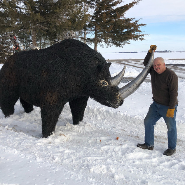 Woolly Rhino
