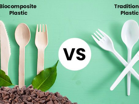 Biocomposite Plastic Cutlery vs Traditional Plastic Cutlery – What should you choose?