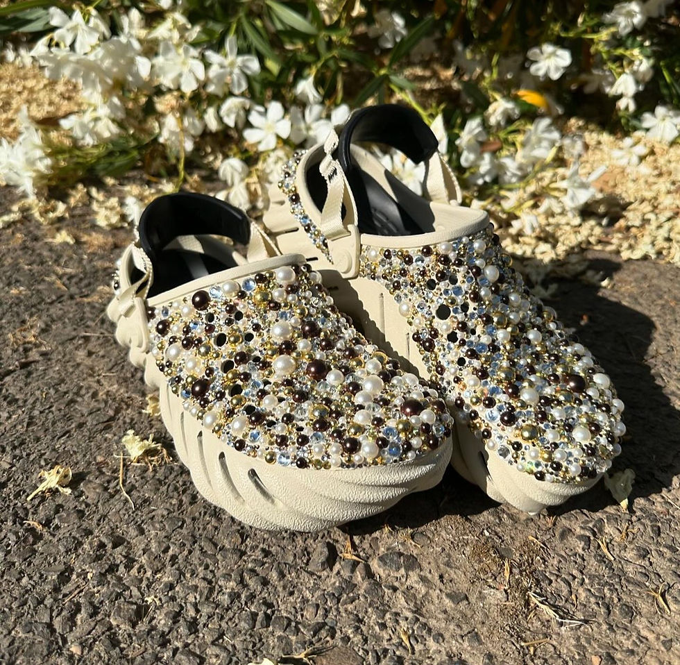 Thumbnail: Custom Bling Classic Crocs