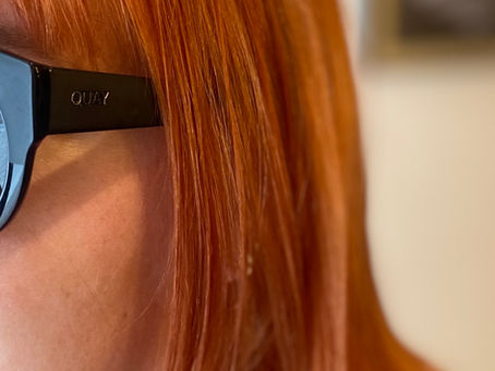 The orange hair color of summer