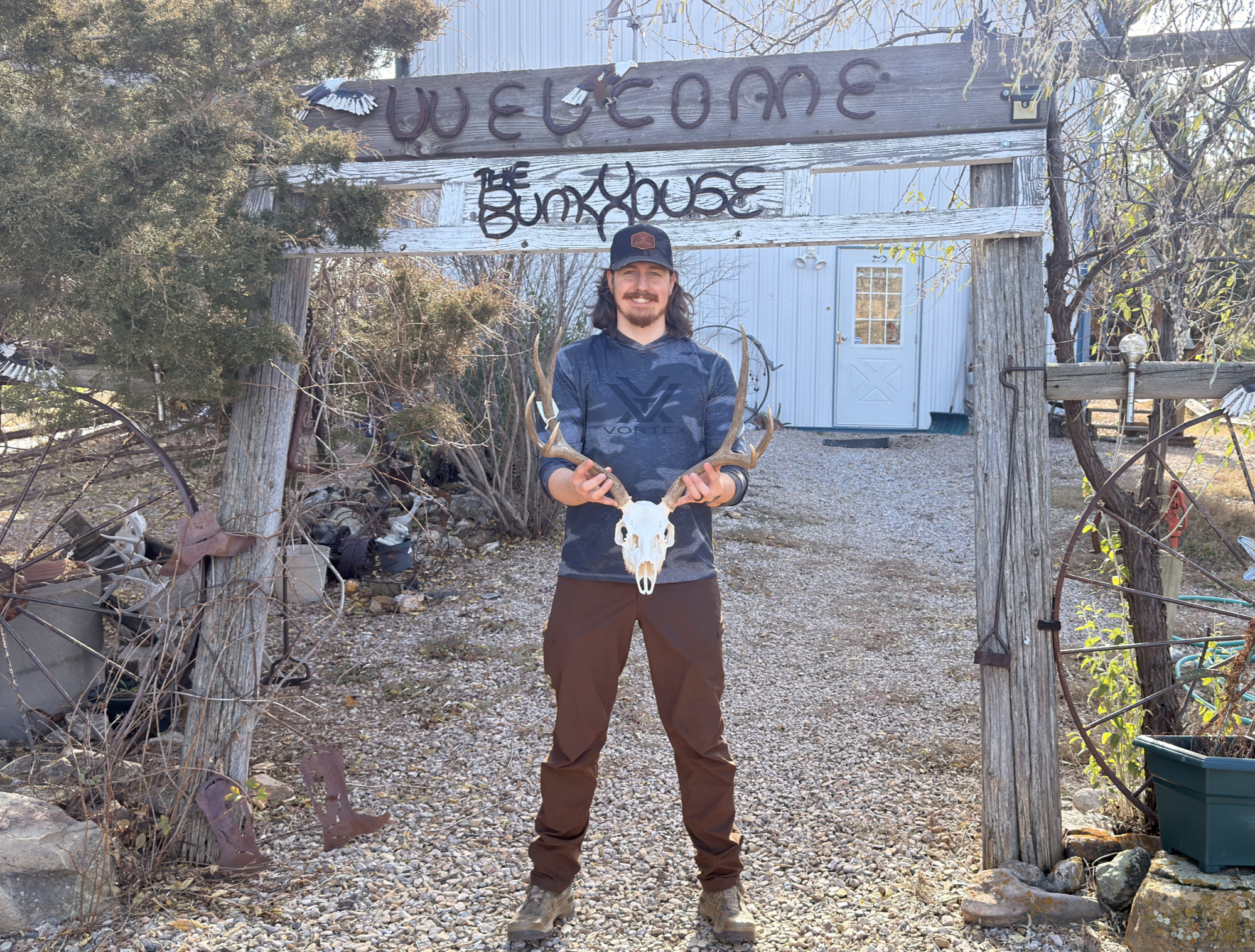Hunter at the Bunkhouse in Wyoming