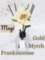 Thumbnail: Reed Diffuser - All Natural Home Aromatherapy with Essential Oils. Magi 3.4 oz