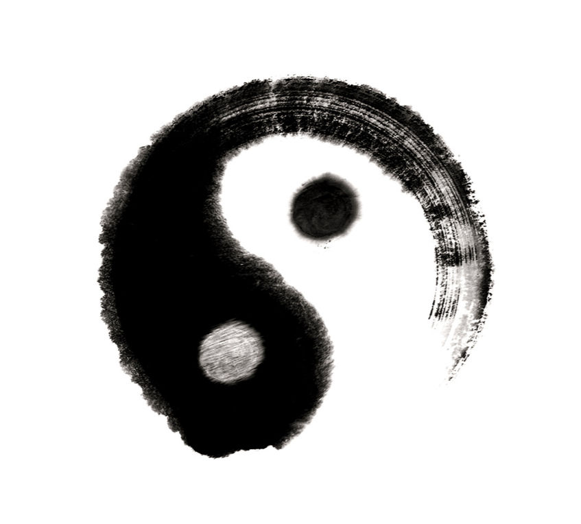 Yin/yang - a Chinese medicine symbol