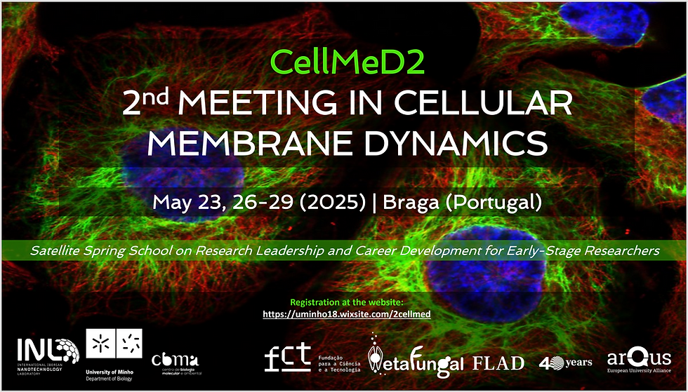 CellMeD2: 2nd Meeting in Cellular membrane dynamics