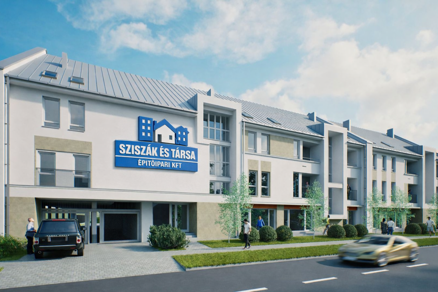 Nyíregyháza, Eötvös utca: 22 lakásos társasház