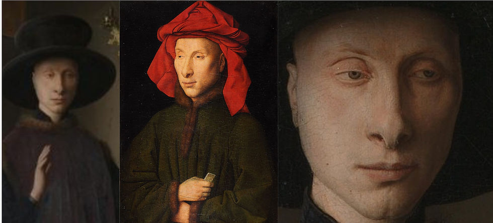 북유럽 르네상스 미술 걸작, 얀 반 에이크 아르놀피니 부부의 초상 분석