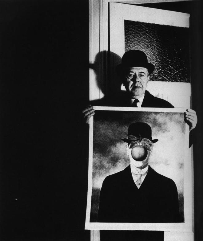 르네 마그리트와 인간의 아들 작품