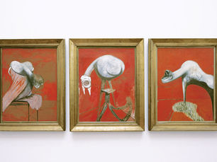 십자가 책형을 위한 세개의 습작 Three Studies for Figures at the Base of a Crucifixion