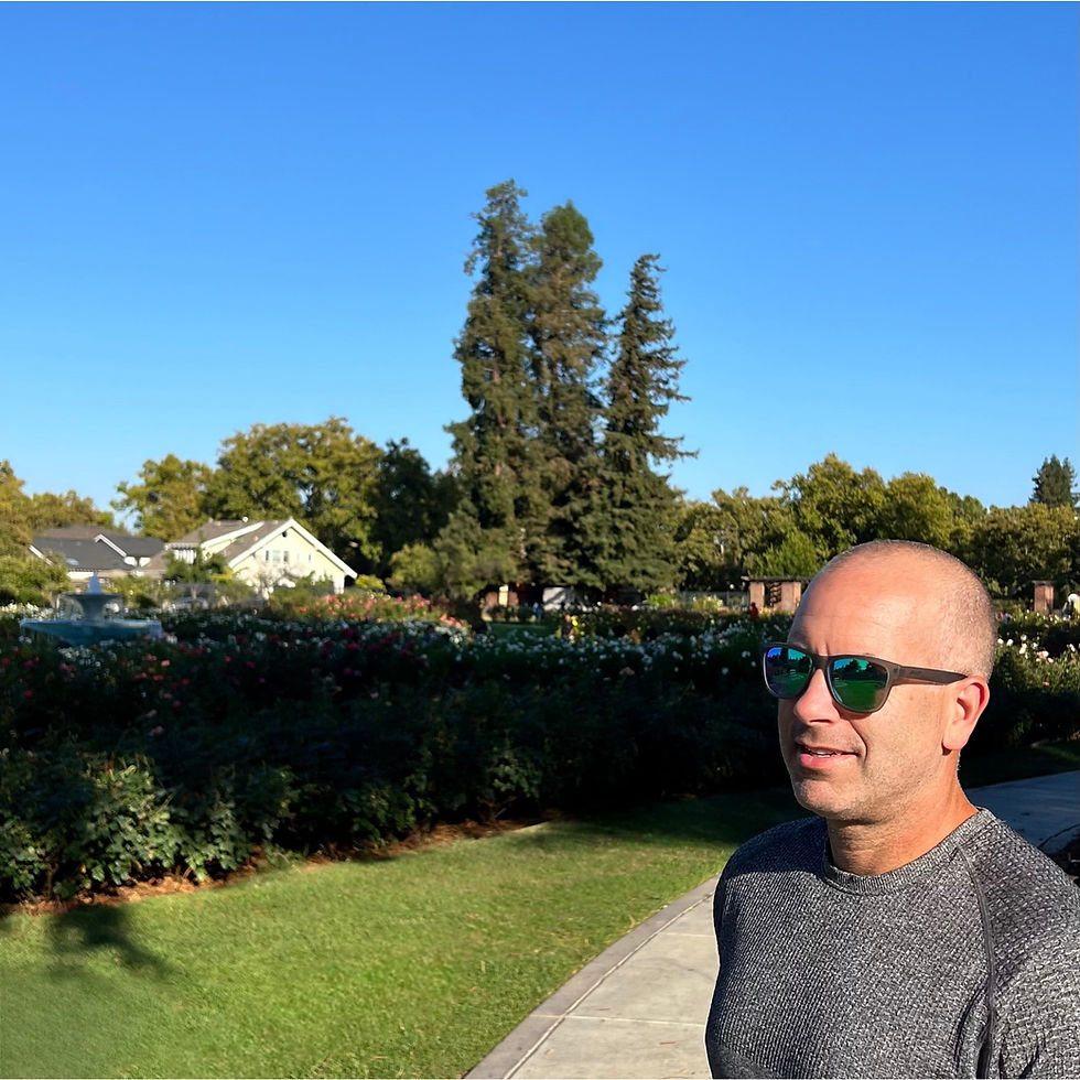 Robert Gosalvez walking through a Silicon Valley residential neighborhood, reflecting on long-term real estate decision-making