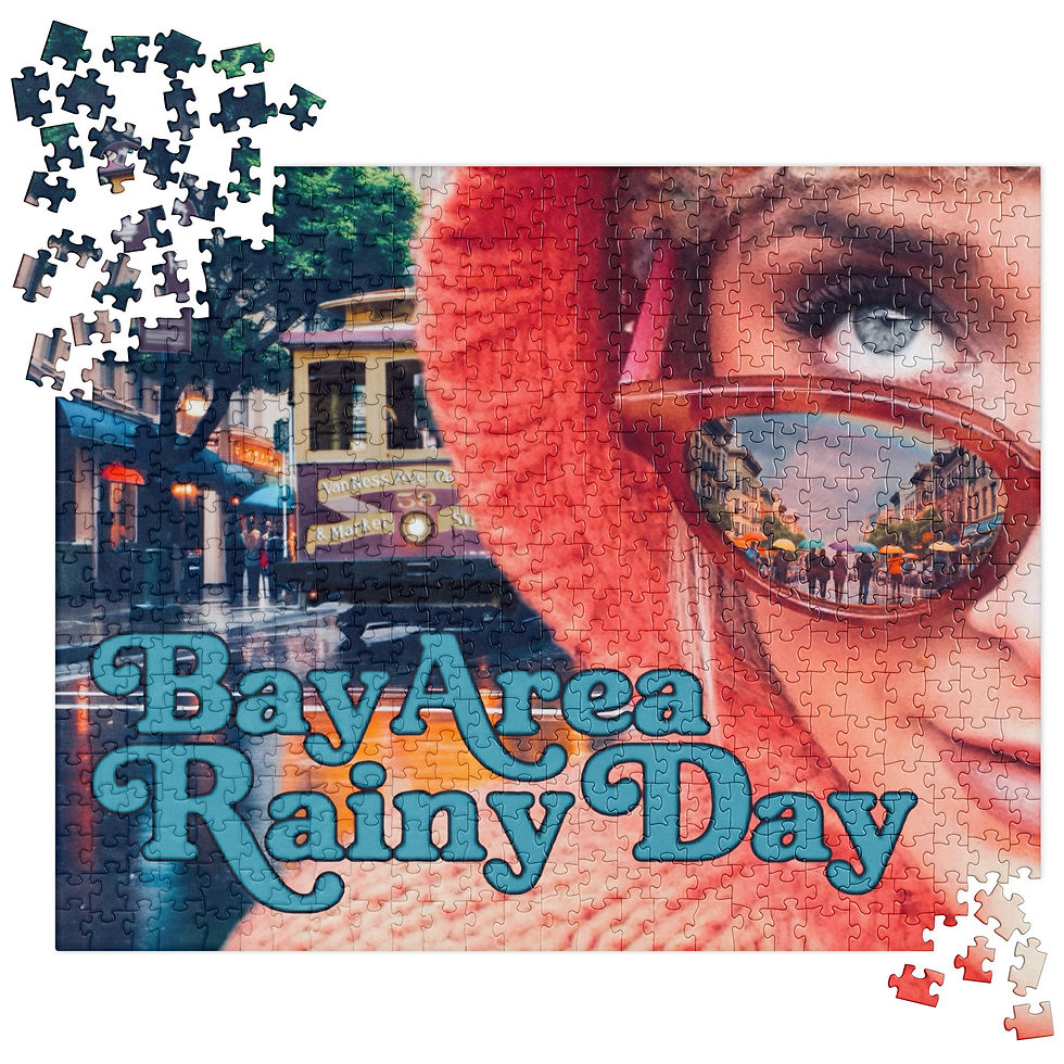 Bay Area Rainy Day Jigsaw Puzzle