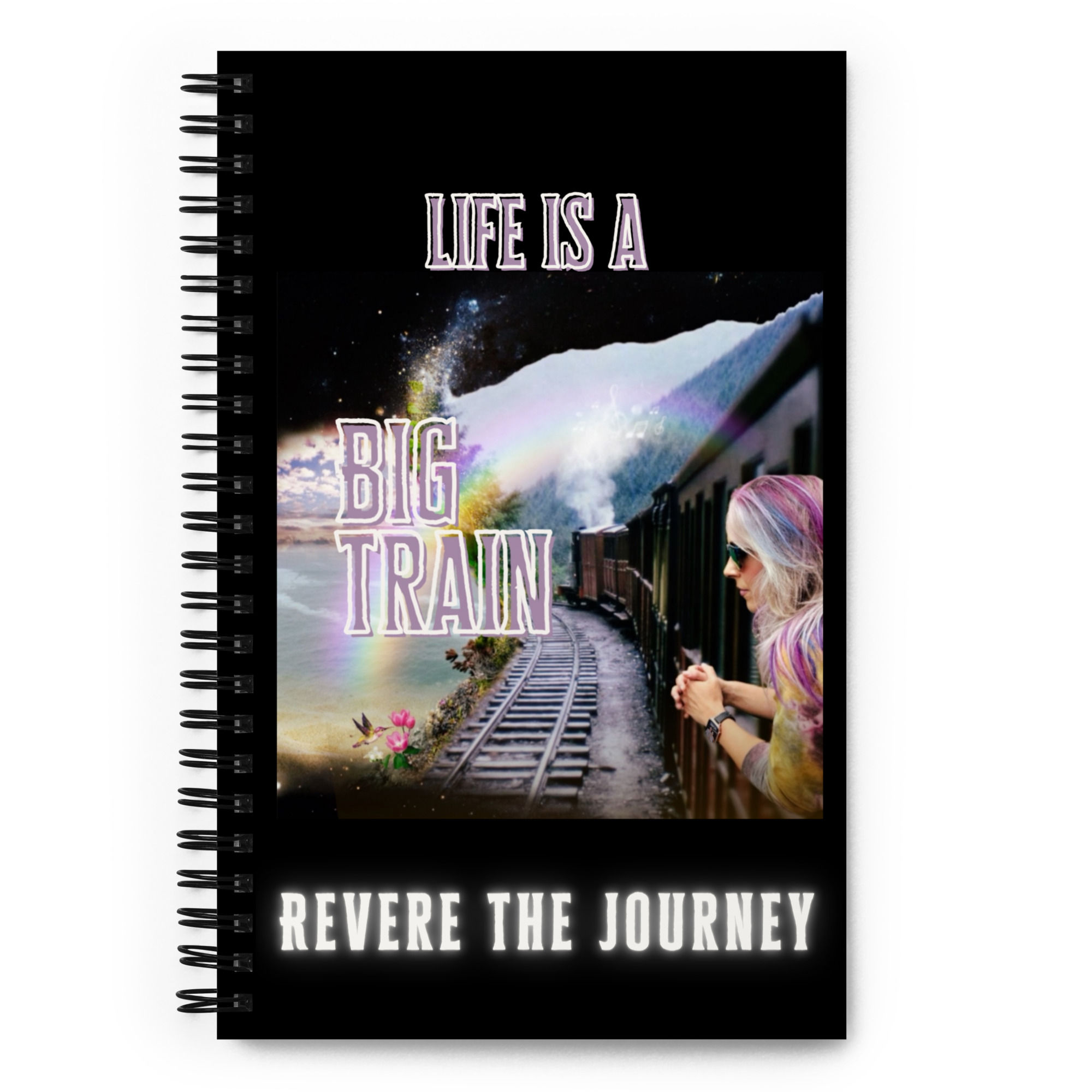 Big Train Spiral Notebook