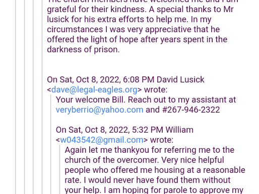 The testimonials are what keep us going!