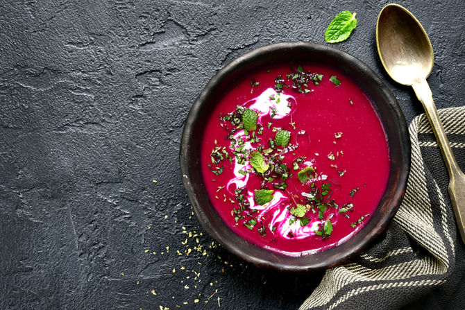 Coconut & Beet Soup for Rakta Dhatu