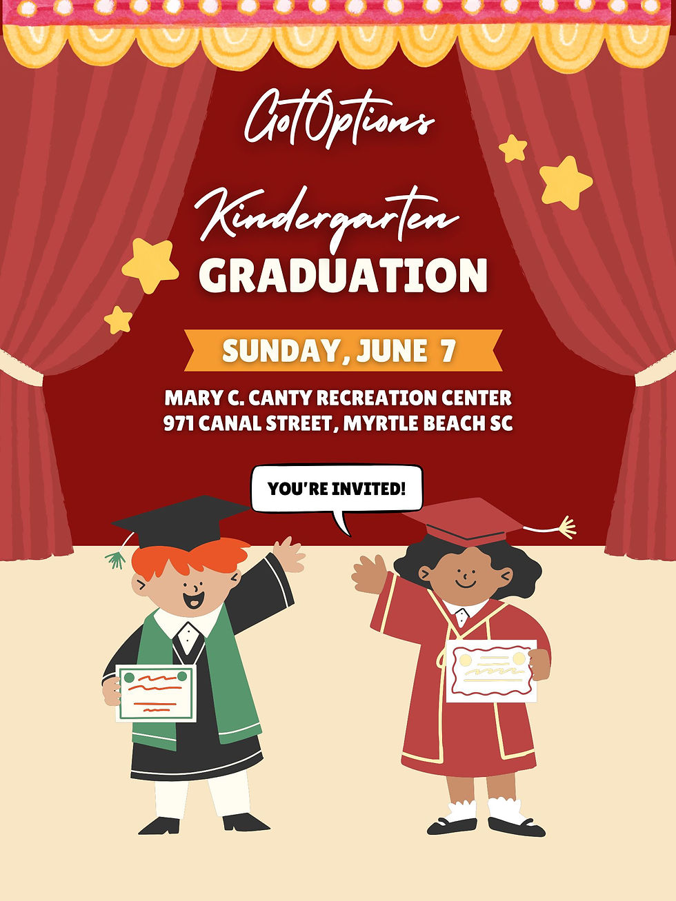 GotOptions’ Kindergarten Homeschool Graduation 
