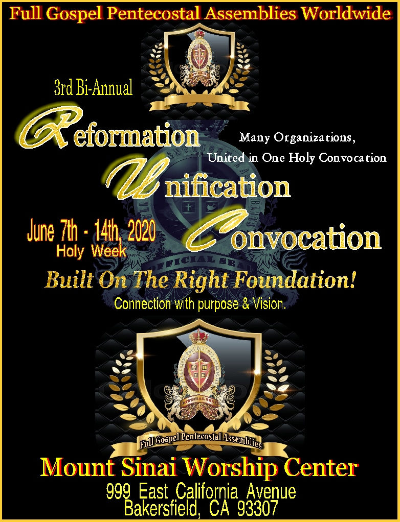 Holy Convocation 2020